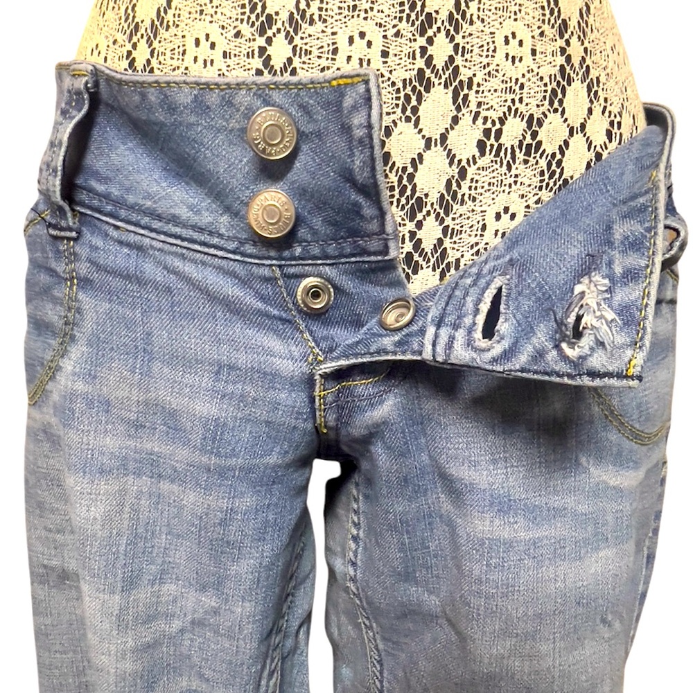 Paris Blues Denim Jeans Women’s Size 26 Low Rise Straight Leg Pants